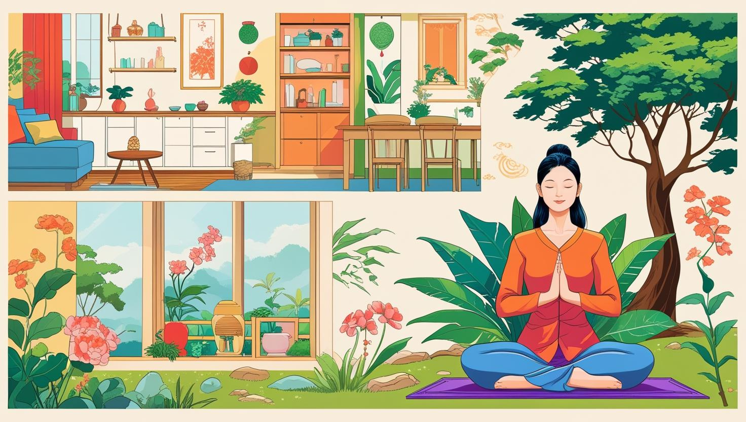 Phong Thuỷ ứng dụng vào mọi mặt đời sống.