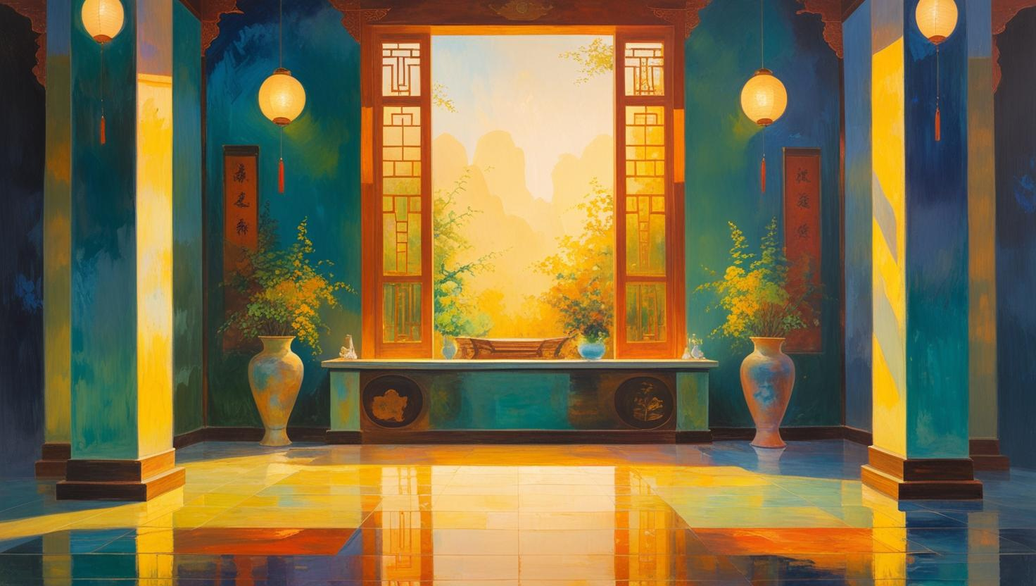 Bố trí nội thất theo ngũ hành giúp cân bằng năng lượng không gian.