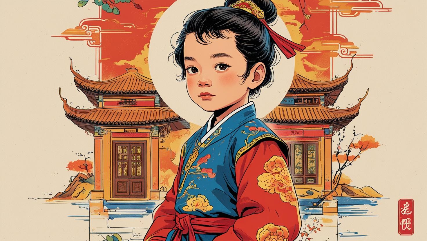 Sao thiên đồng đại diện cho hình tượng của đứa bé.